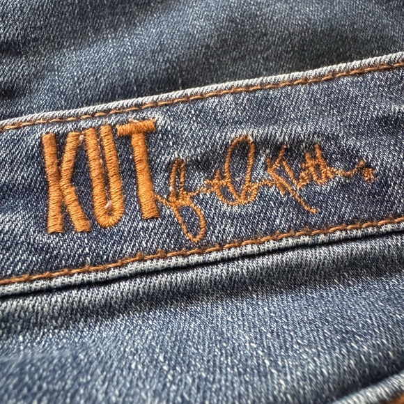 Kut From The Cloth Blue Jeans Stretch Women Size 4 EUC - Picture 8 of 8